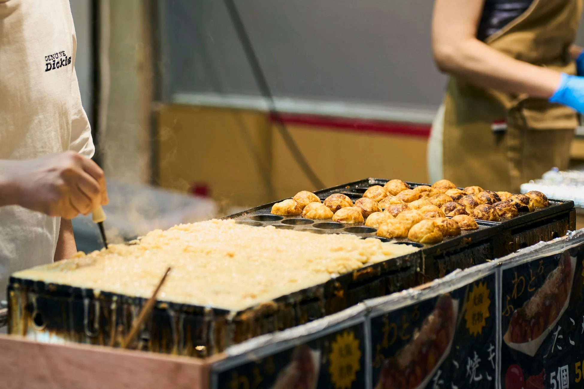 たこ焼きの屋台