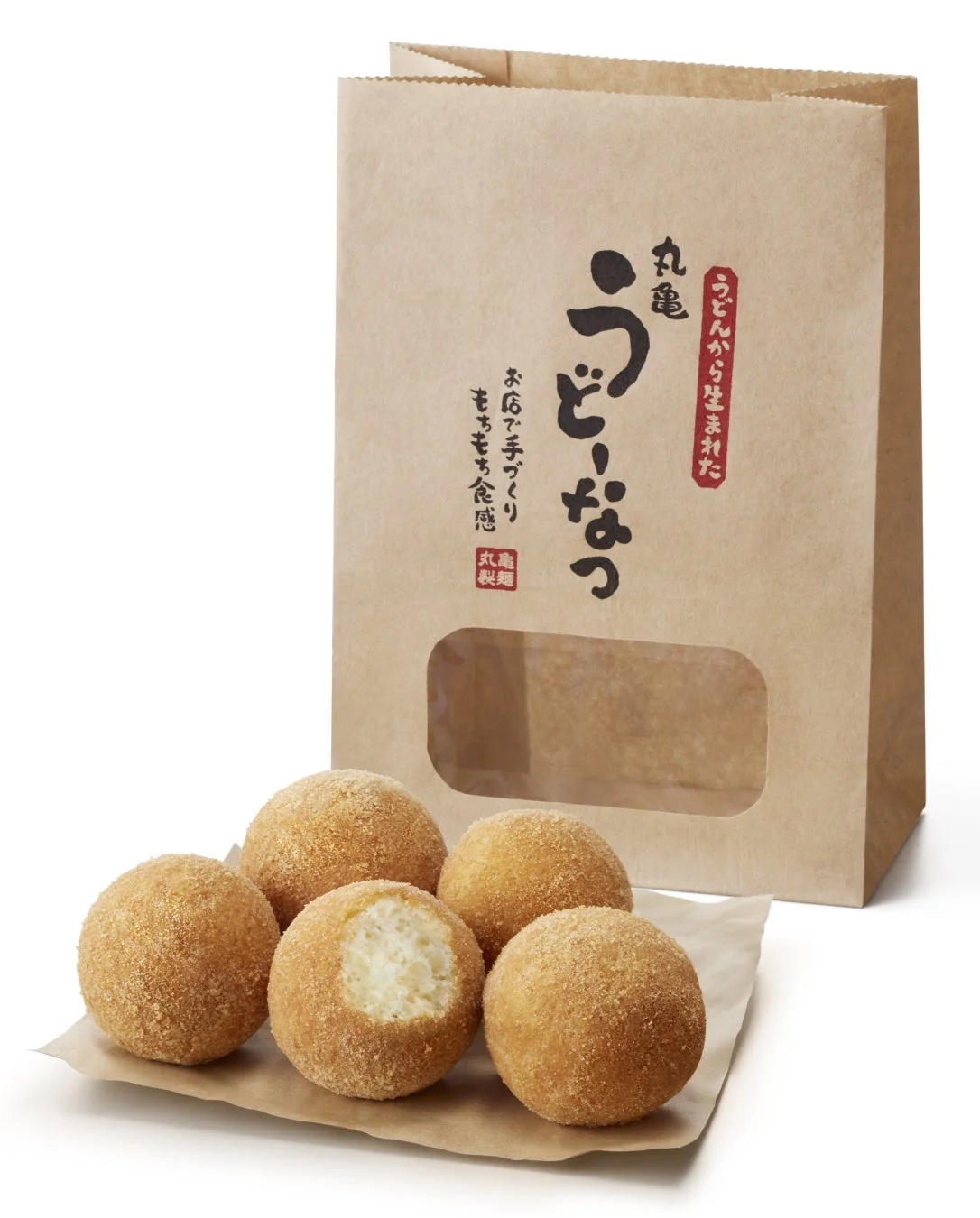 丸亀 うどんから生まれた うどーなつ お店で手づくり もちもち食感 丸亀製麺