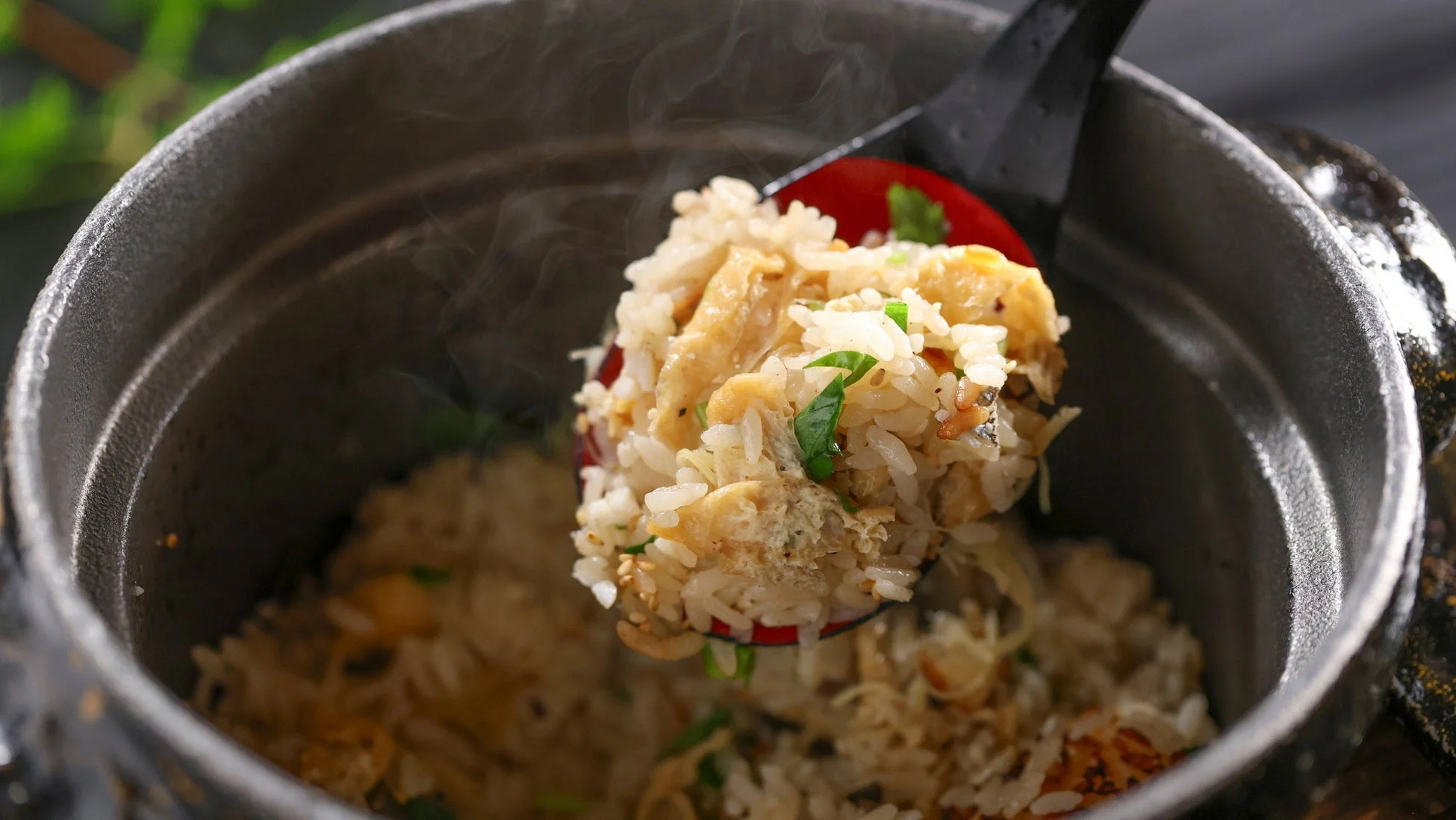 鮎ご飯