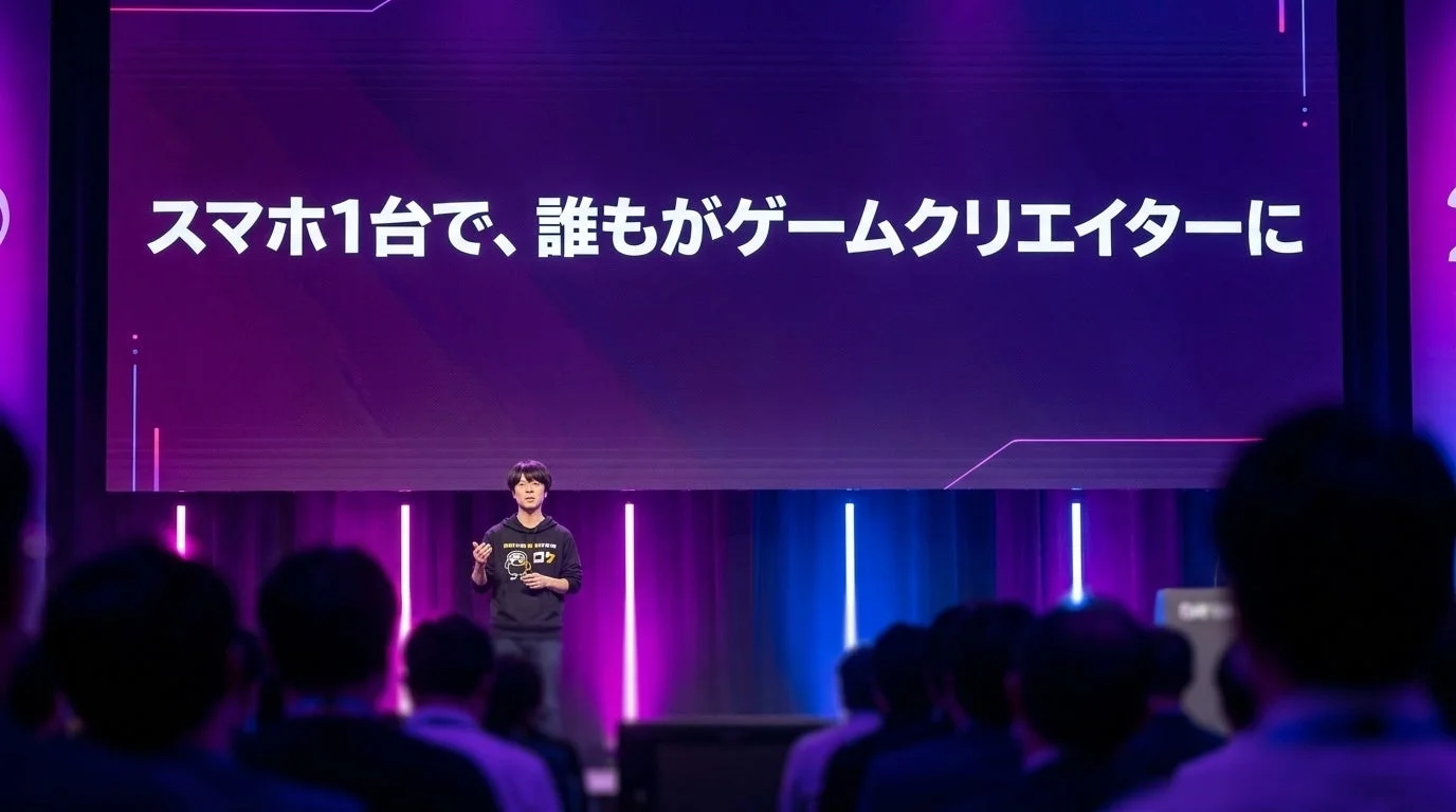 スマートフォン1台でゲームクリエイターに