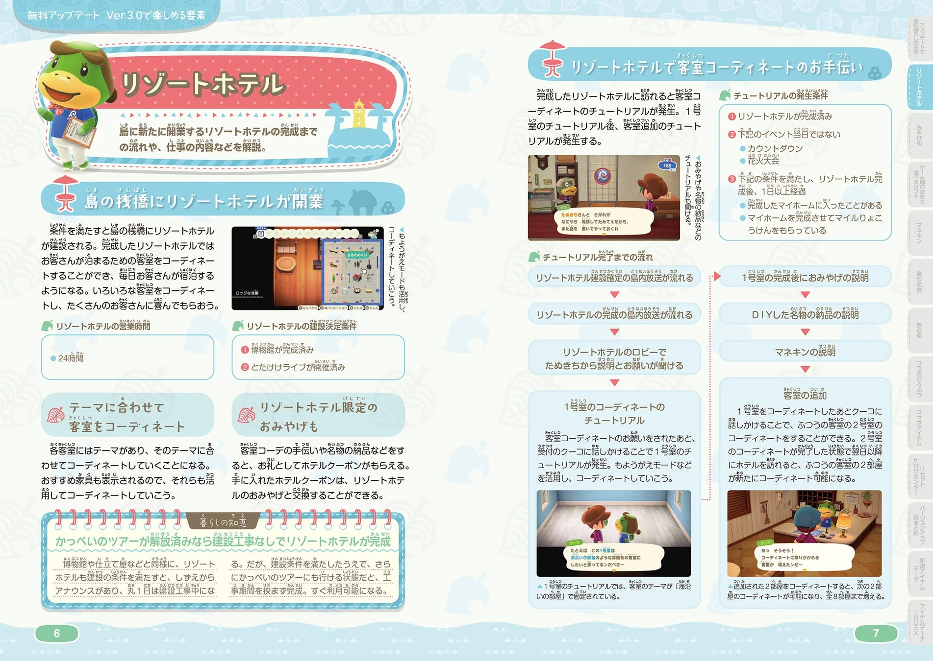 リゾートホテルの解説