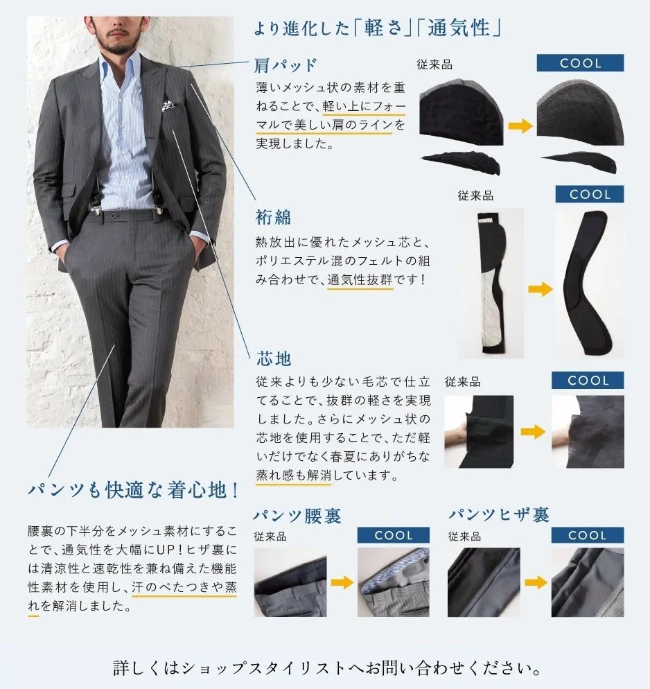 夏用仕立て