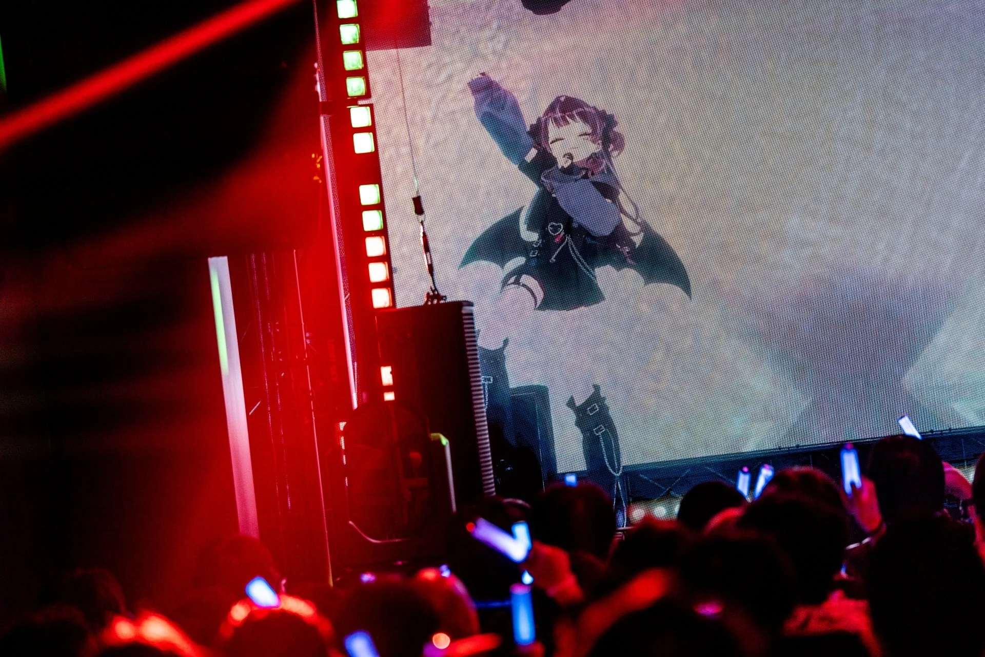 ライブ会場の熱気