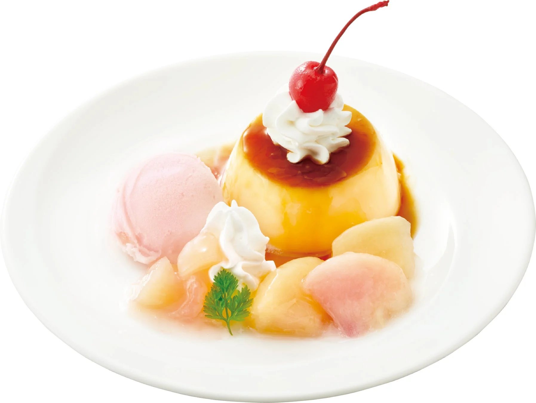 夏のプリンプレート