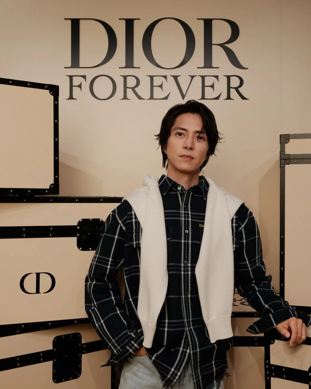 DIOR FOREVERのイベント会場の様子