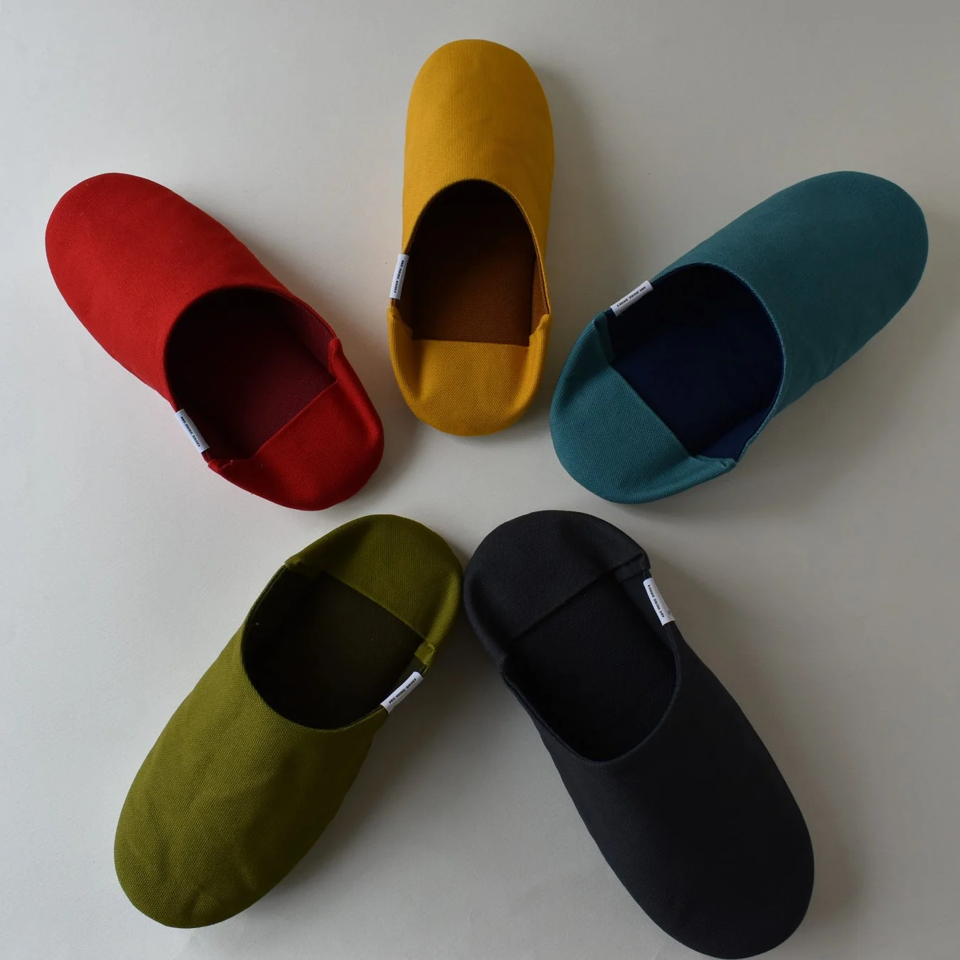 ABE HOME SHOSE 帆布バブーシュ