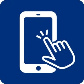 スマートフォンタップアイコン