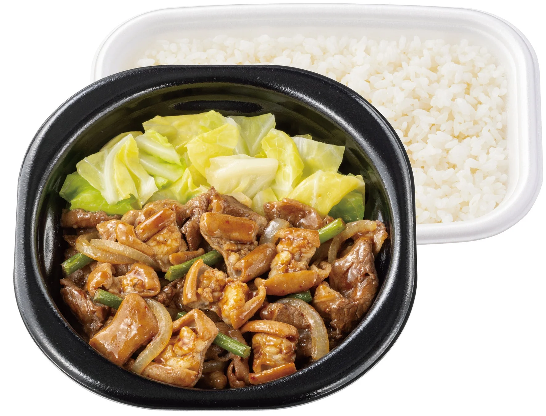 倍盛牛カルビ＆ホルモン弁当(肉2倍)