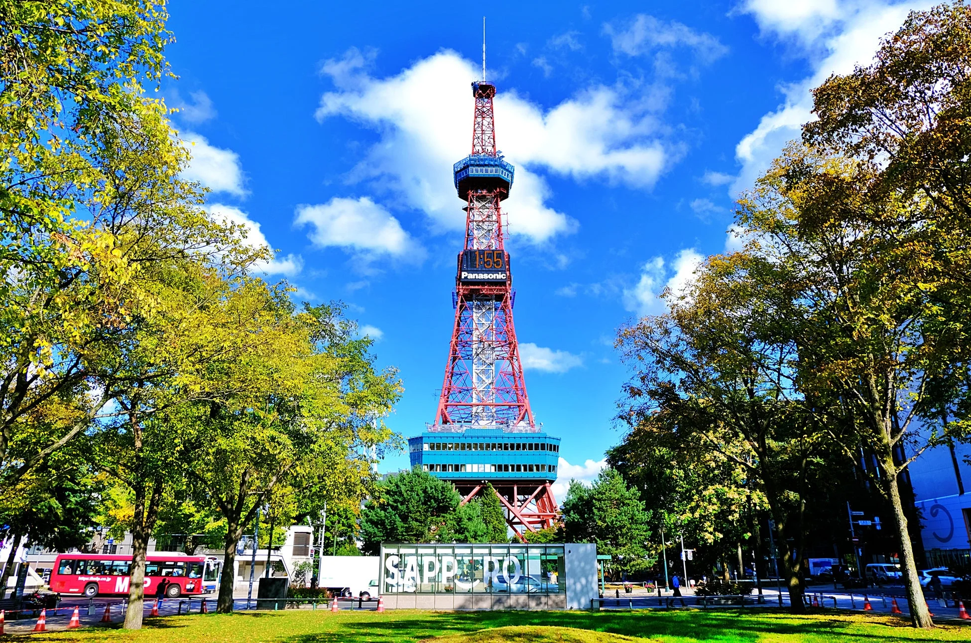 札幌テレビ塔と大通公園