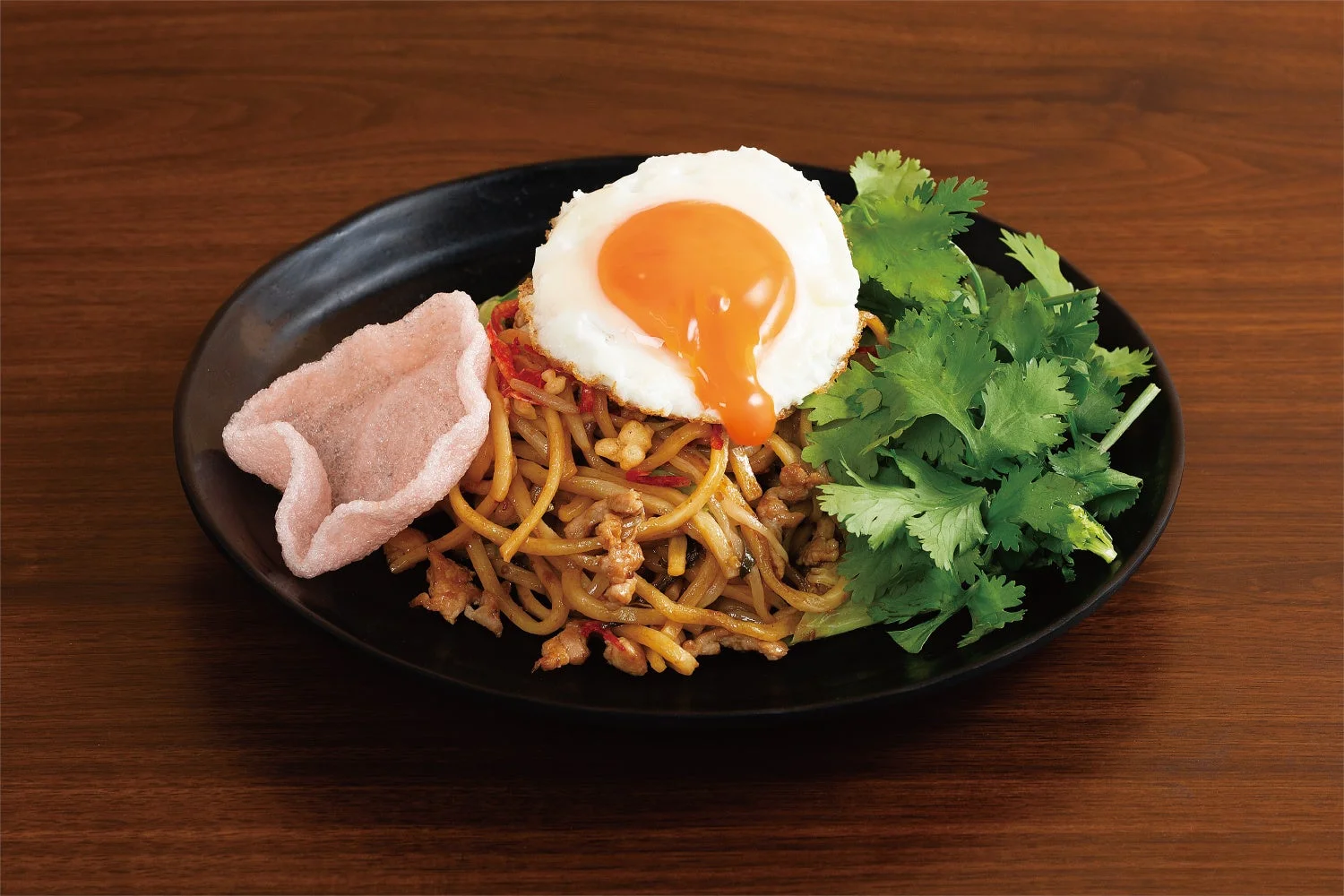 ピリ辛 ガパオ風焼きそば