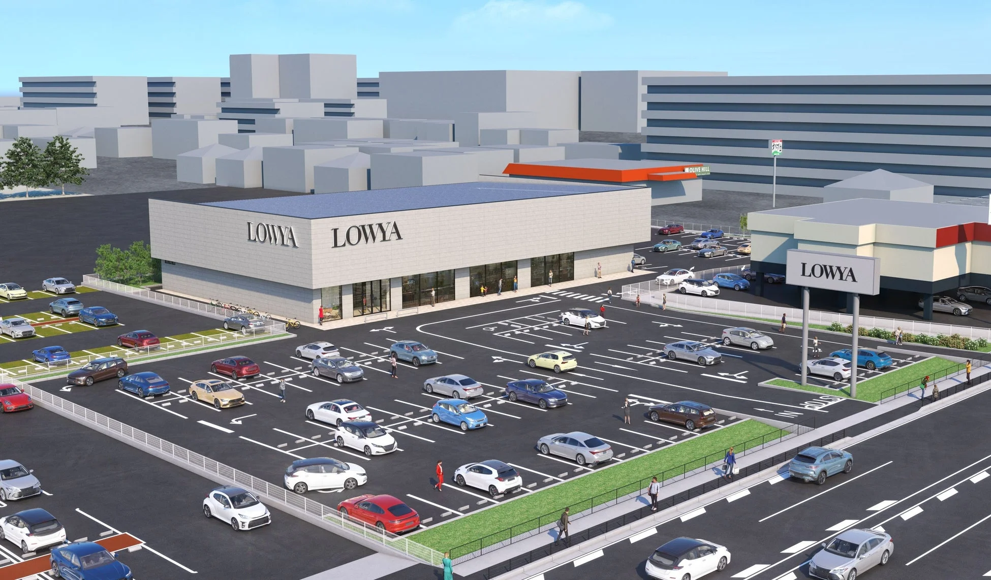 LOWYA店舗外観イメージ