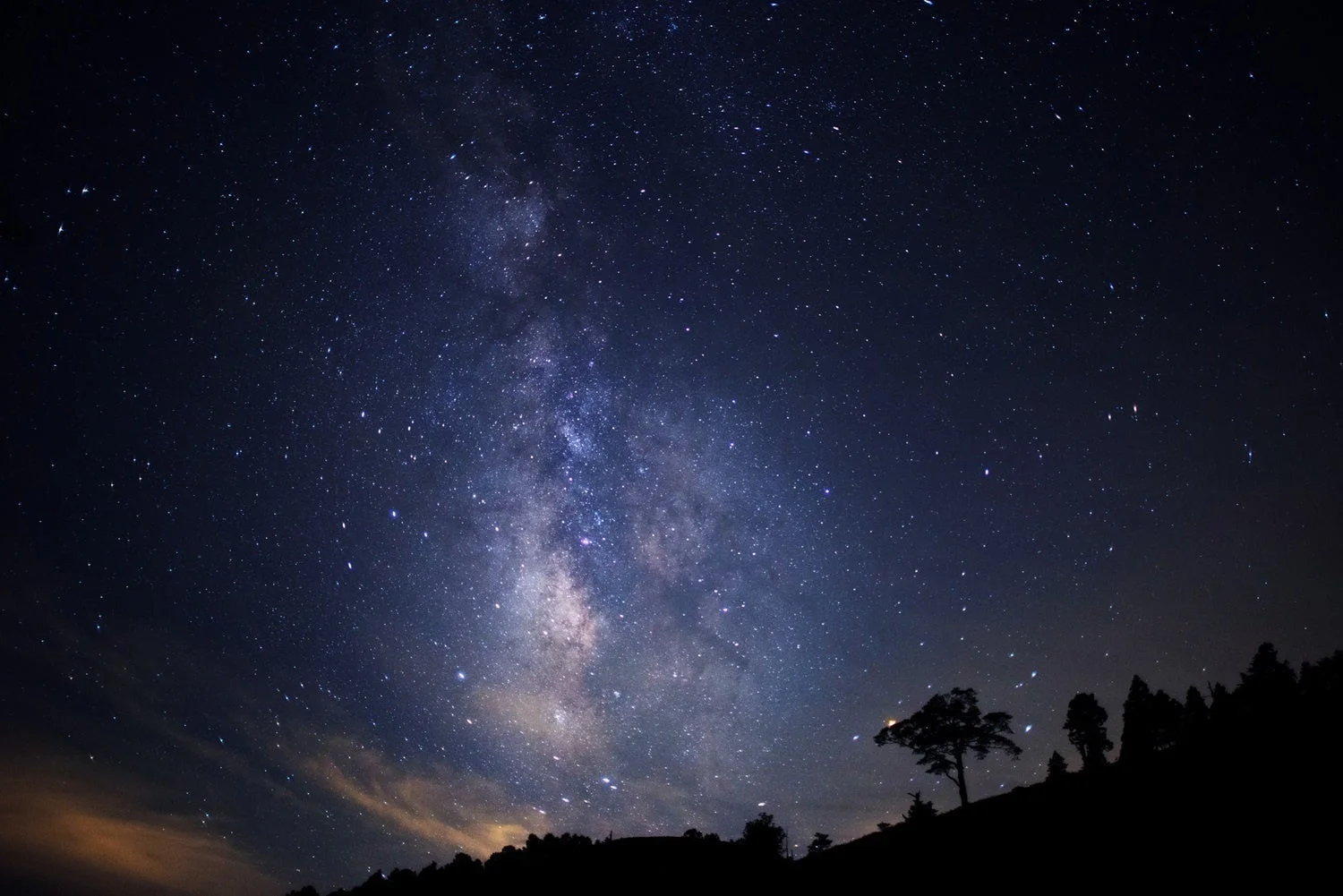 阿智村の夜空