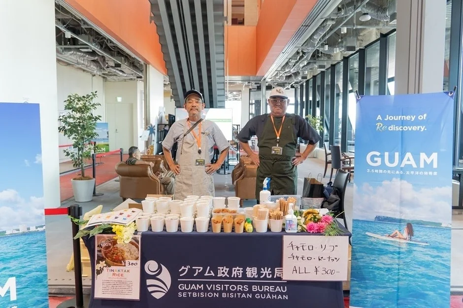 グアムフードコーナーの様子