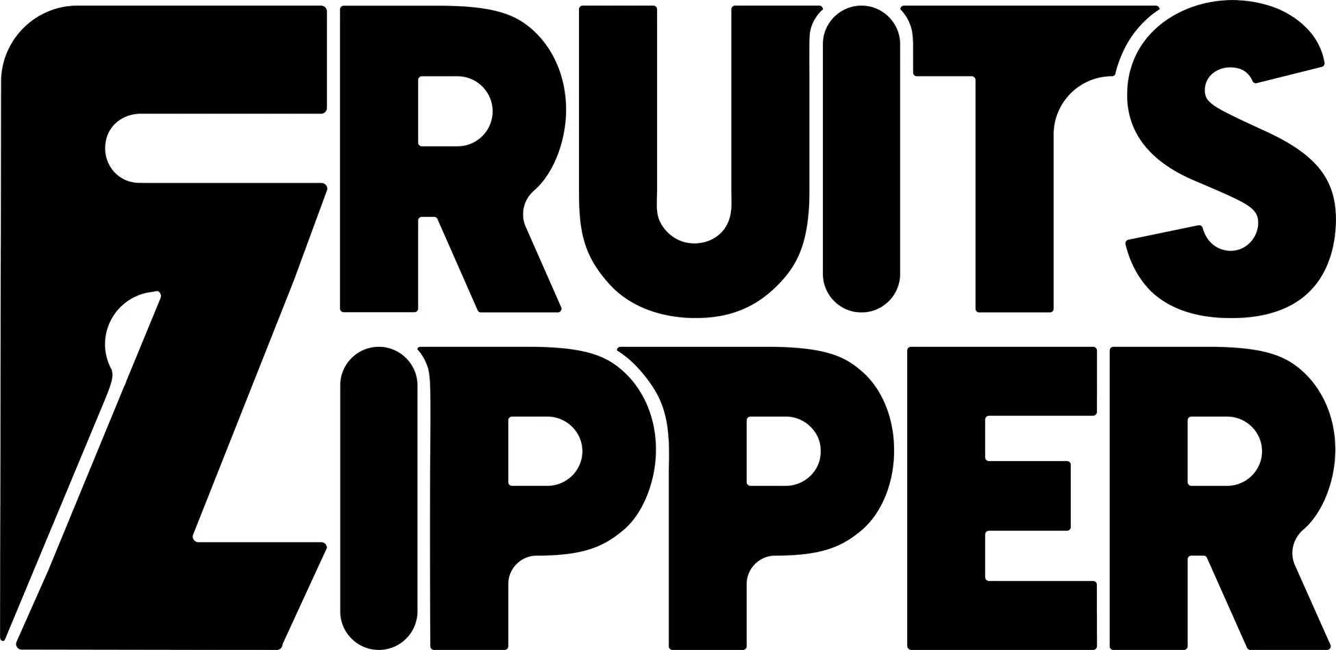 FRUITS ZIPPERロゴ