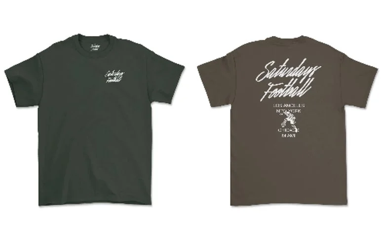 Saturdays Football CITIES TEE
