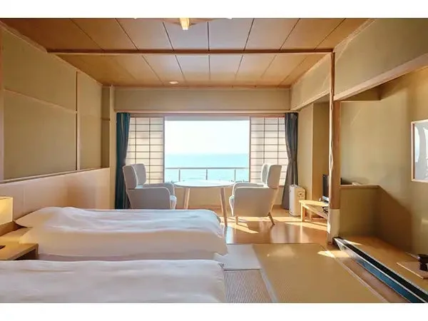 湯野浜温泉の名旅館「KAMEYA HOTEL」