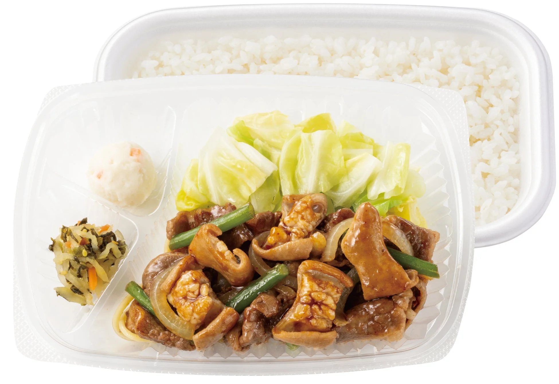 牛カルビ＆ホルモン弁当