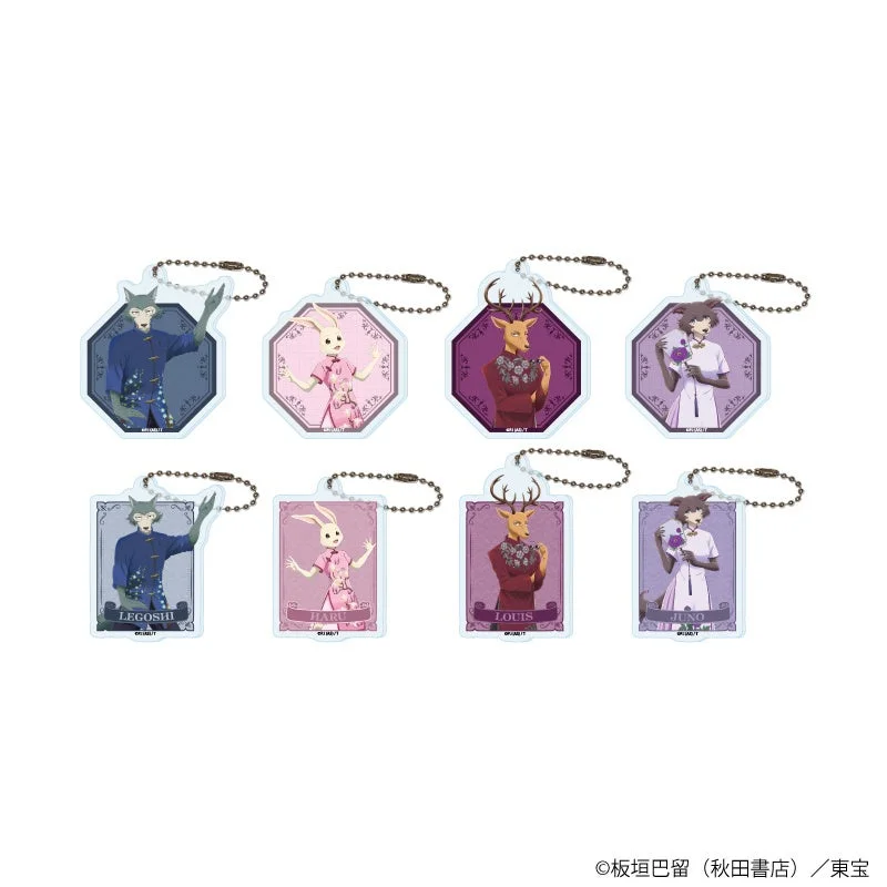 描き下ろしビジュアルのアクリルキーホルダー