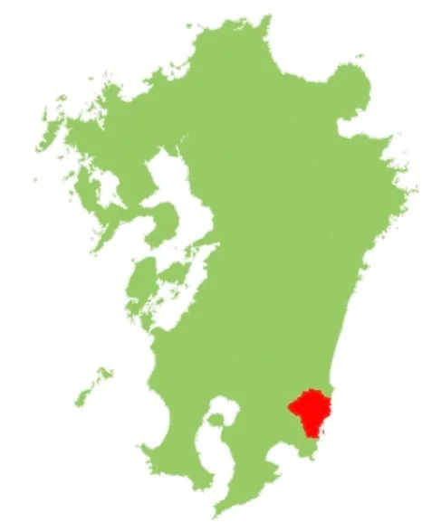 地図,日本,九州地方,宮崎県,地域,地理,ハイライト