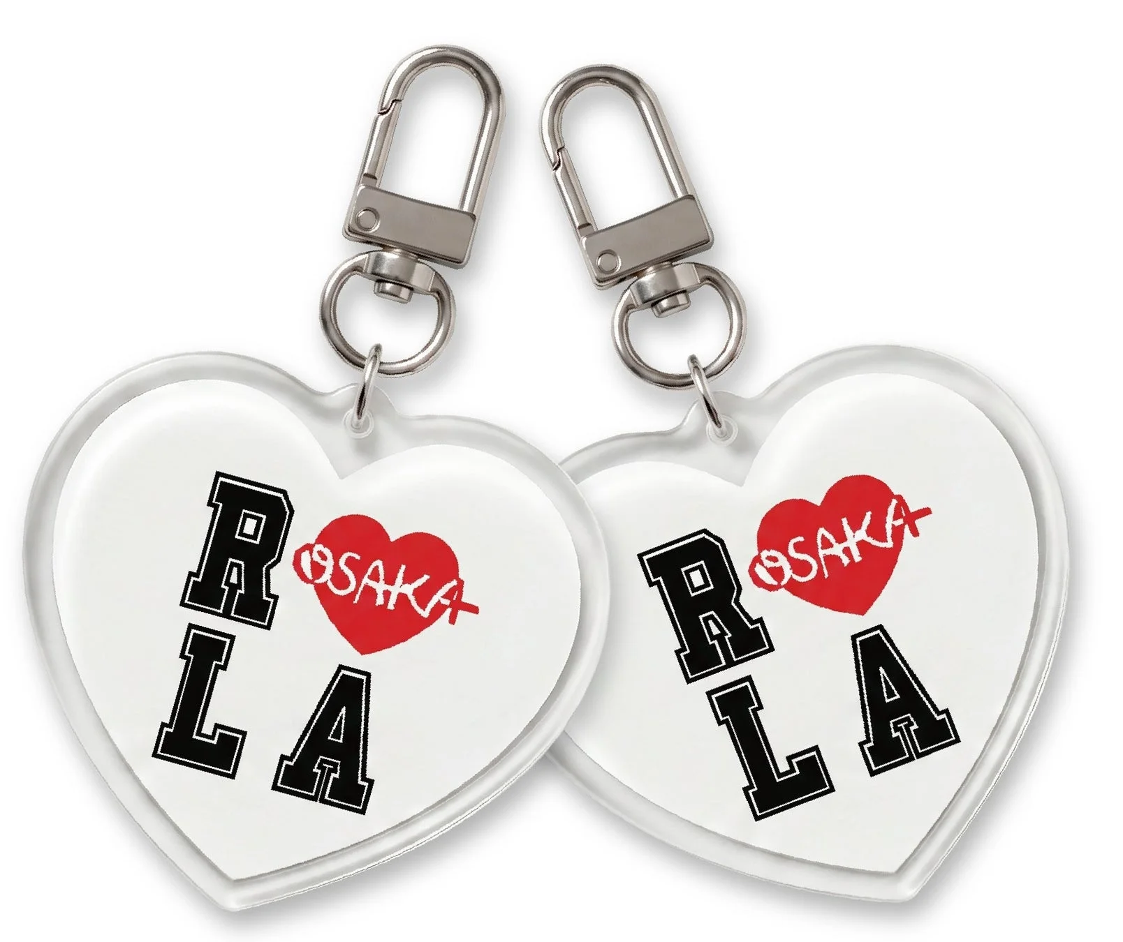 R♥LAアクリルキーリング 大阪限定デザイン