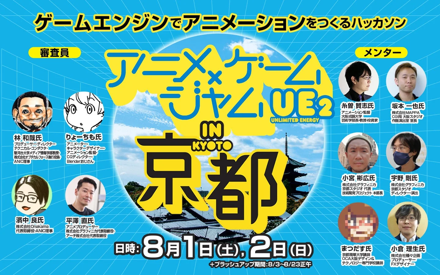 アニメ×ゲームジャムUE2 in 京都