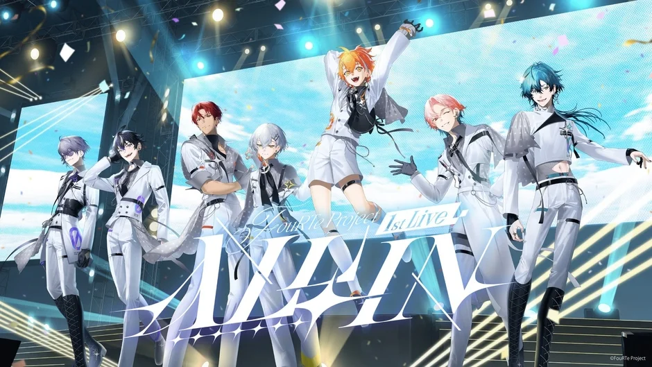 FouRTe Project 1st LIVE「ALL IN」キービジュアル