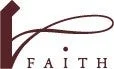 「FAITH」という単語をスタイリッシュにデザインしたロゴ画像