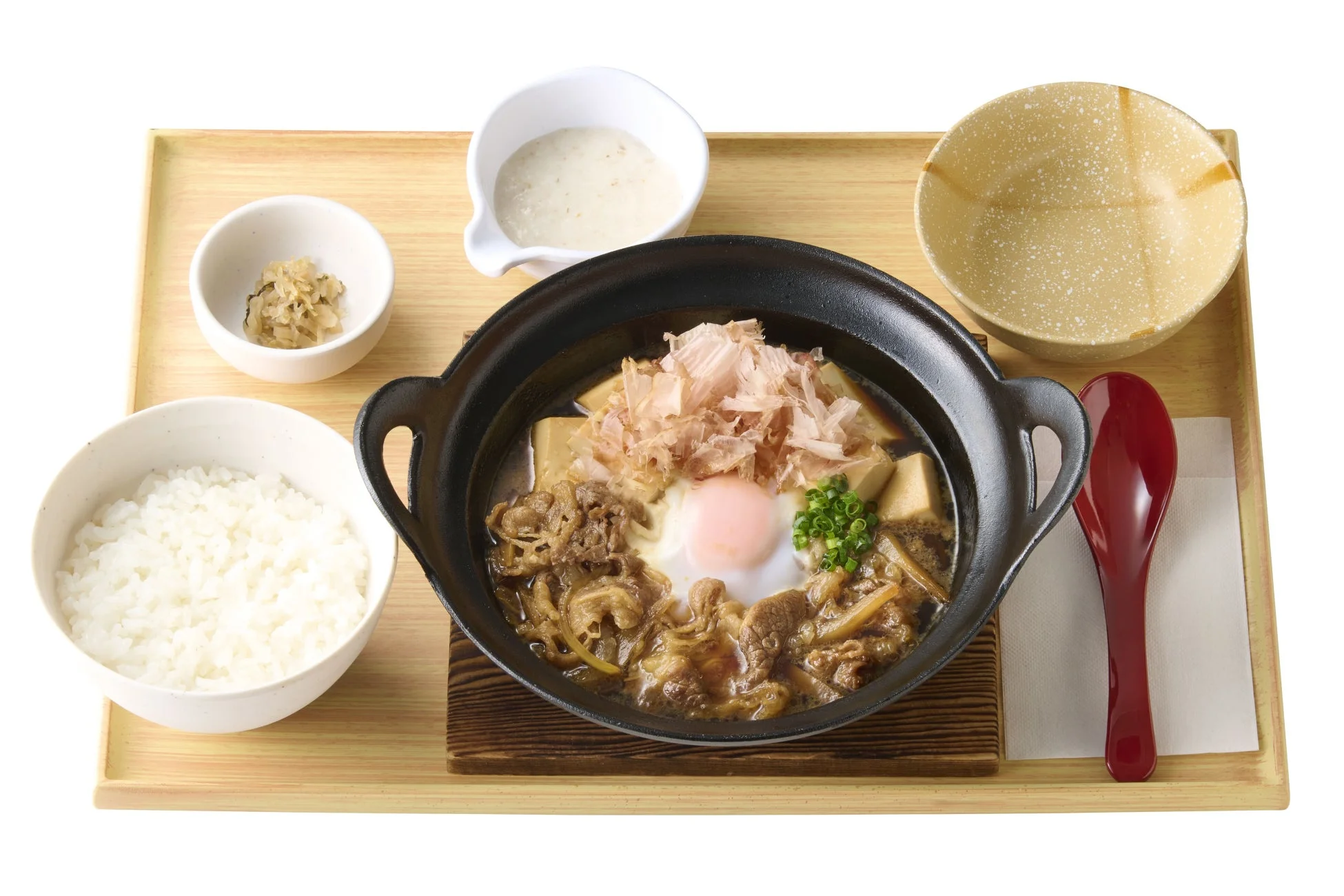 ~だし香る~牛肉豆腐と国産とろろ定食
