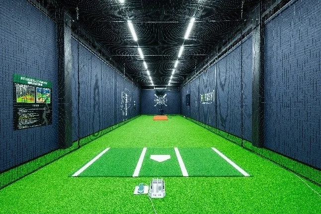 FIT-BASEBALLの室内練習場
