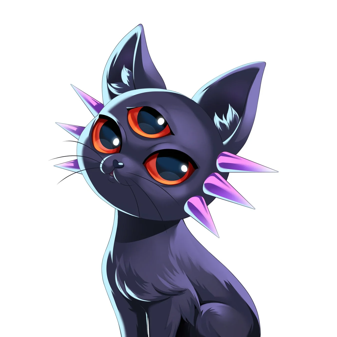 6つ目の猫キャラクター
