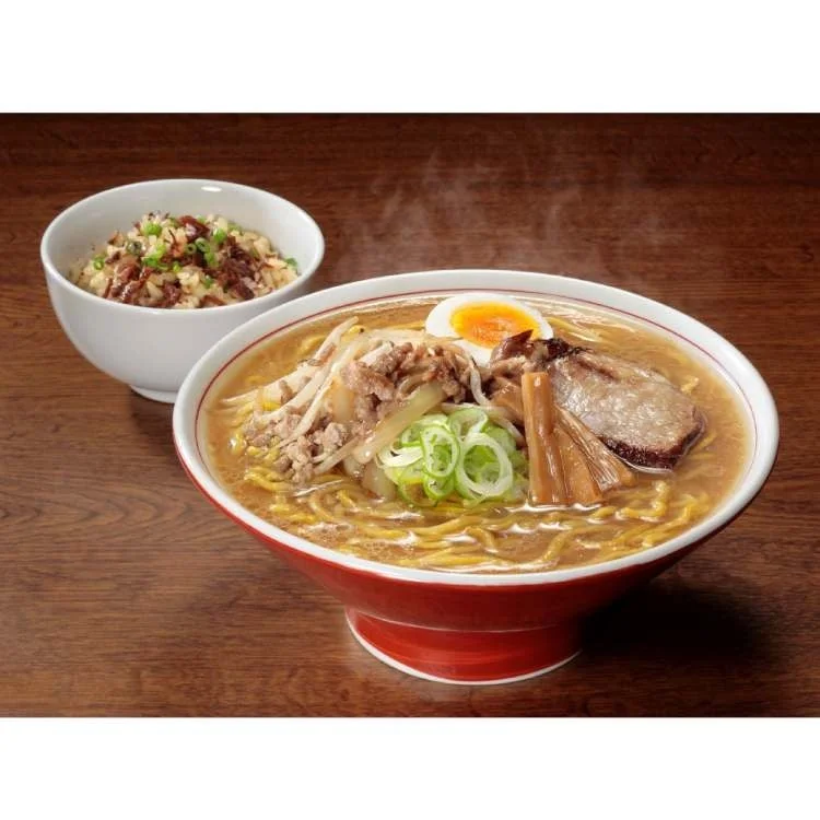 札幌西山ラーメンとチャーシューご飯の素の画像