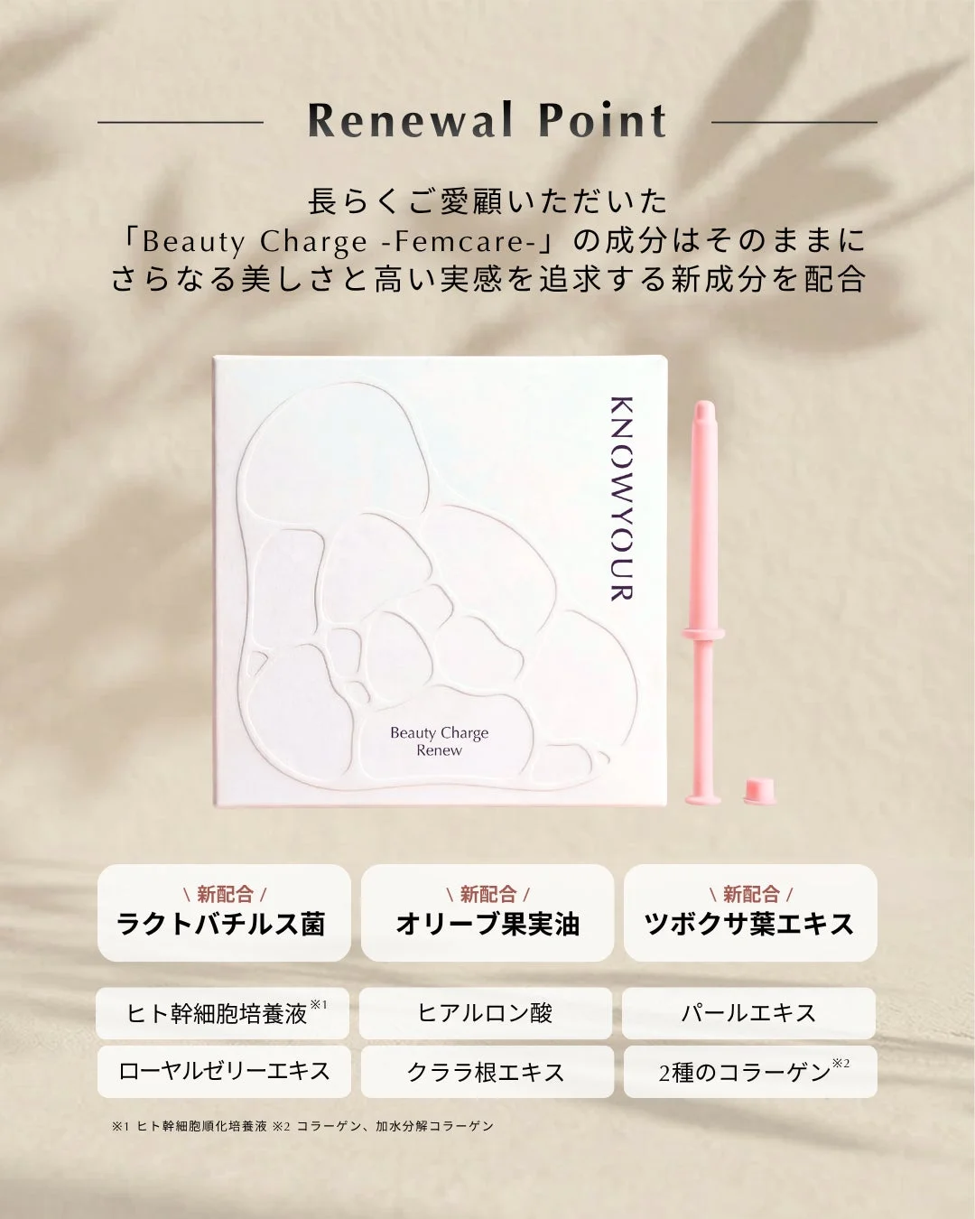 Beauty Charge Renewの成分