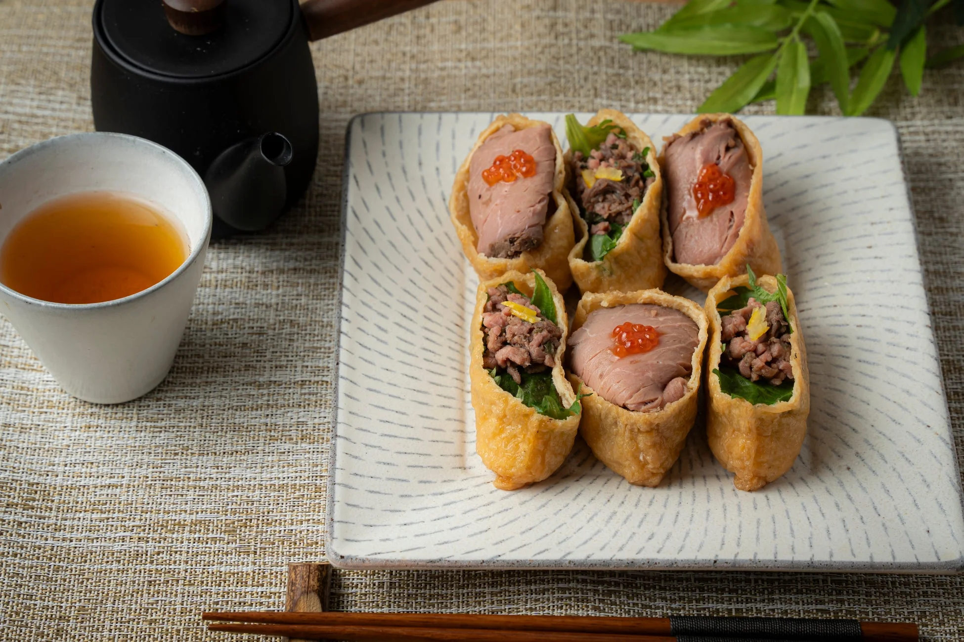 ローストビーフいなり寿司