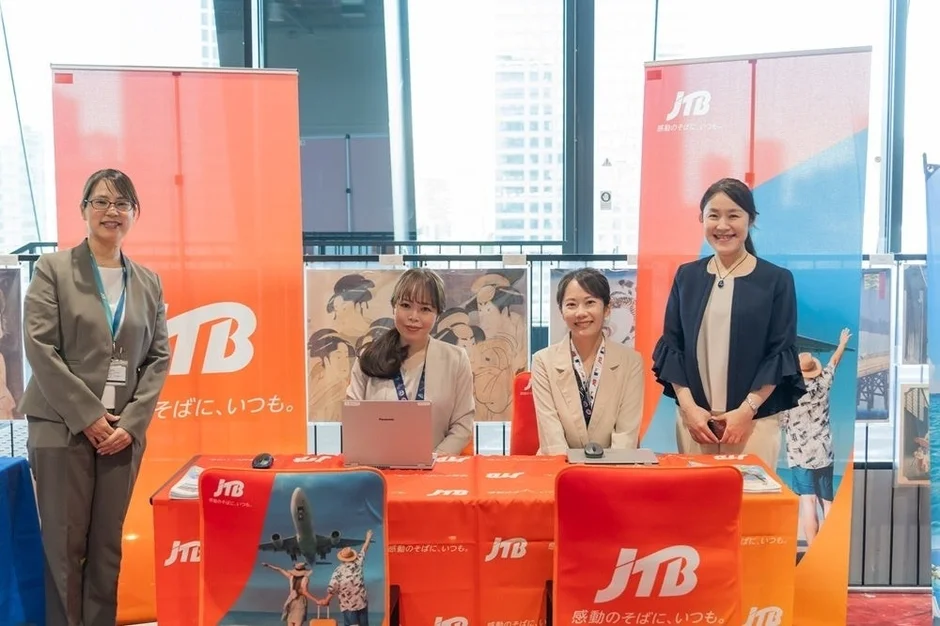 JTB旅行相談コーナーの様子
