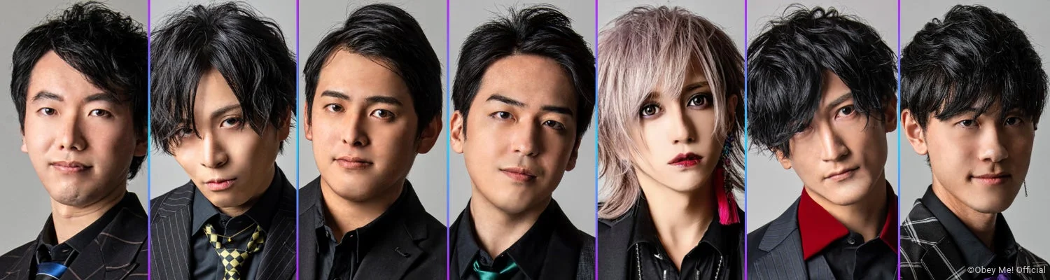 Obey Me! 7周年記念イベント キャスト集合写真