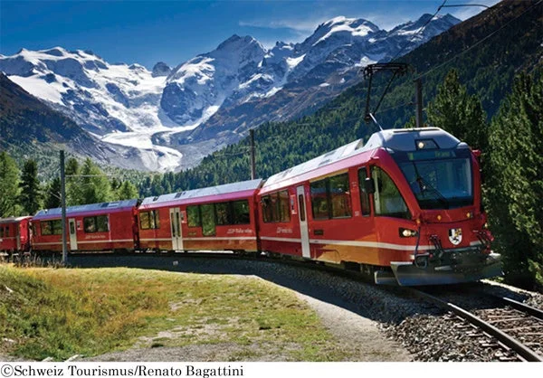 レーティッシュ鉄道（ベルニナ線・アルブラ線）（スイス、イタリア）