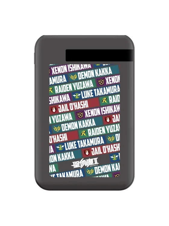 聖飢魔IIメンバー名とロゴがデザインされたモバイルバッテリー