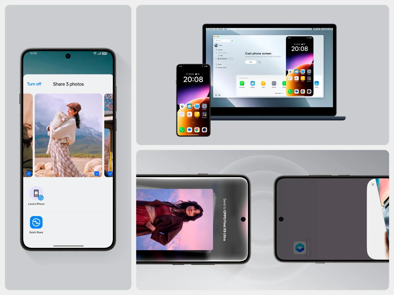OPPO Find X9 Ultraの連携機能