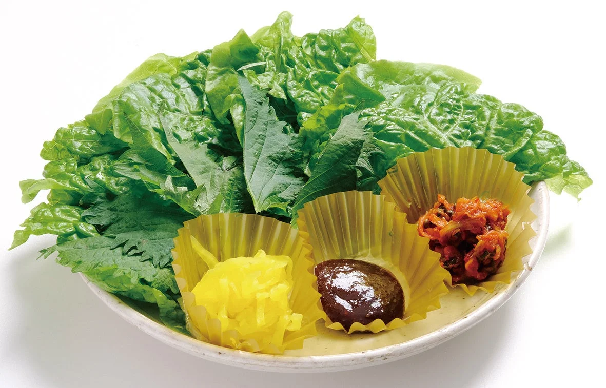 サムギョプサル用の巻き野菜