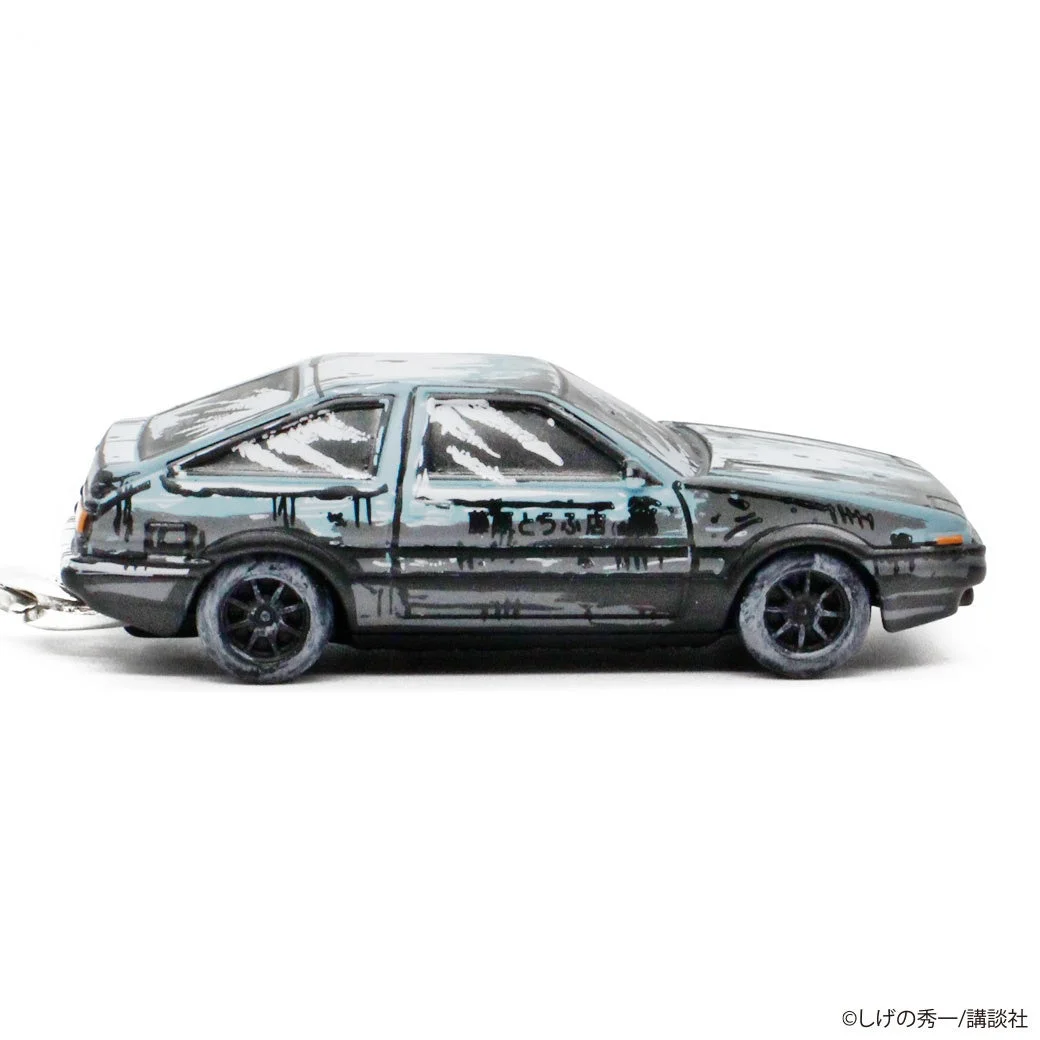 藤原とうふ店仕様のAE86ミニカー