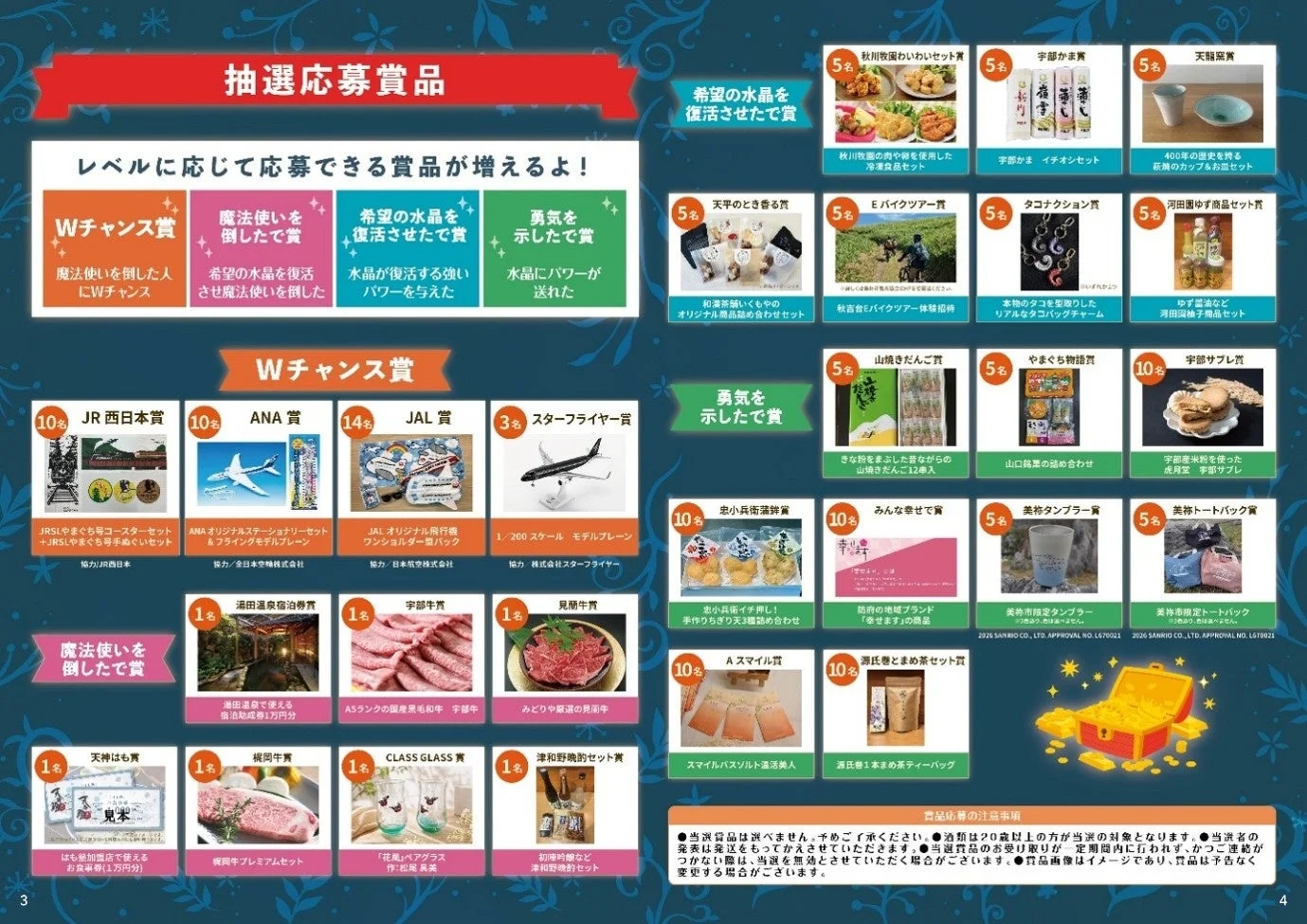抽選応募賞品