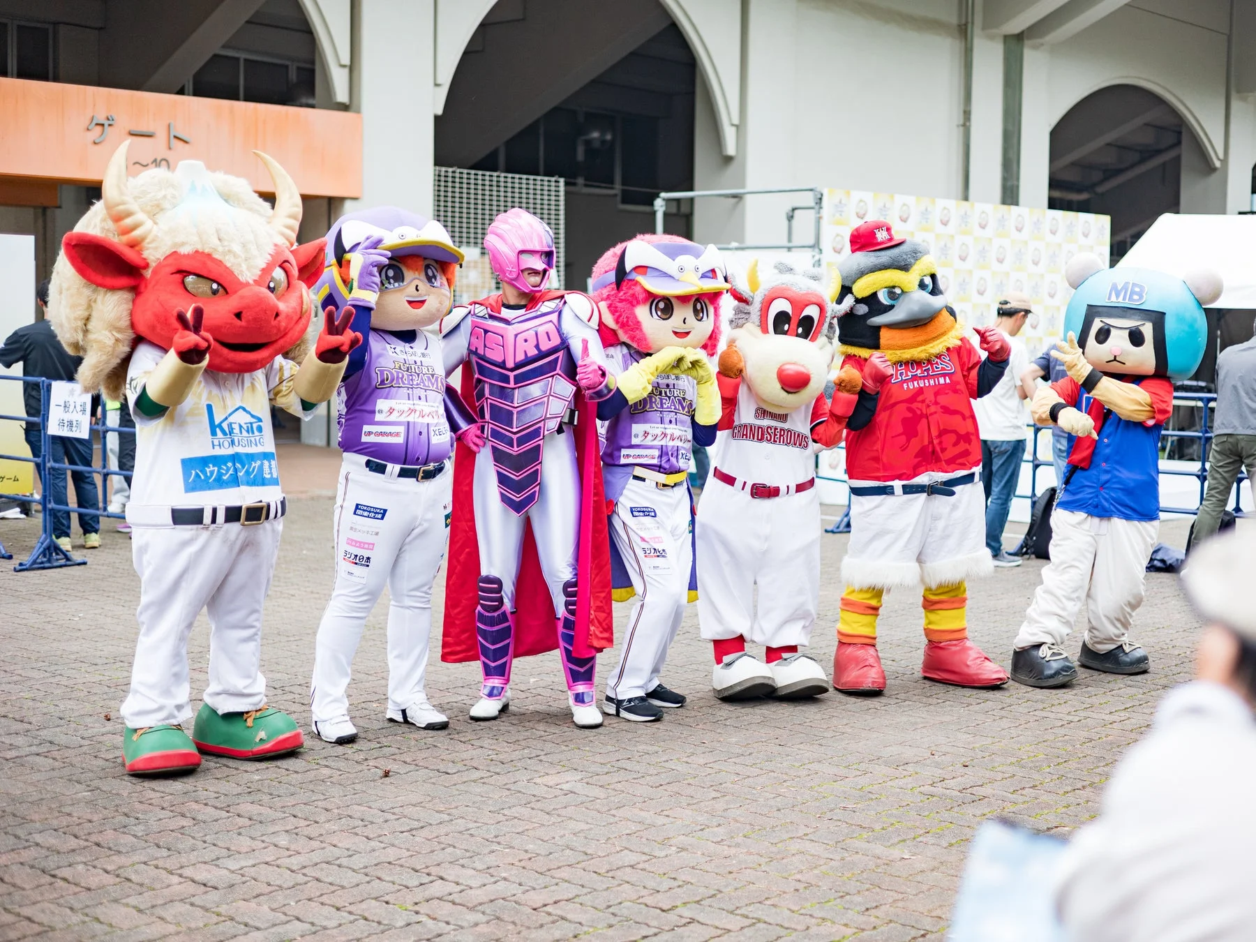 マスコットキャラクター集合