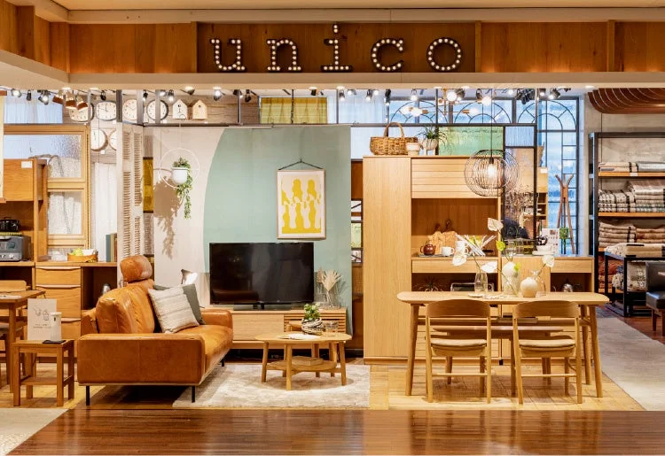 unicoショールームの様子