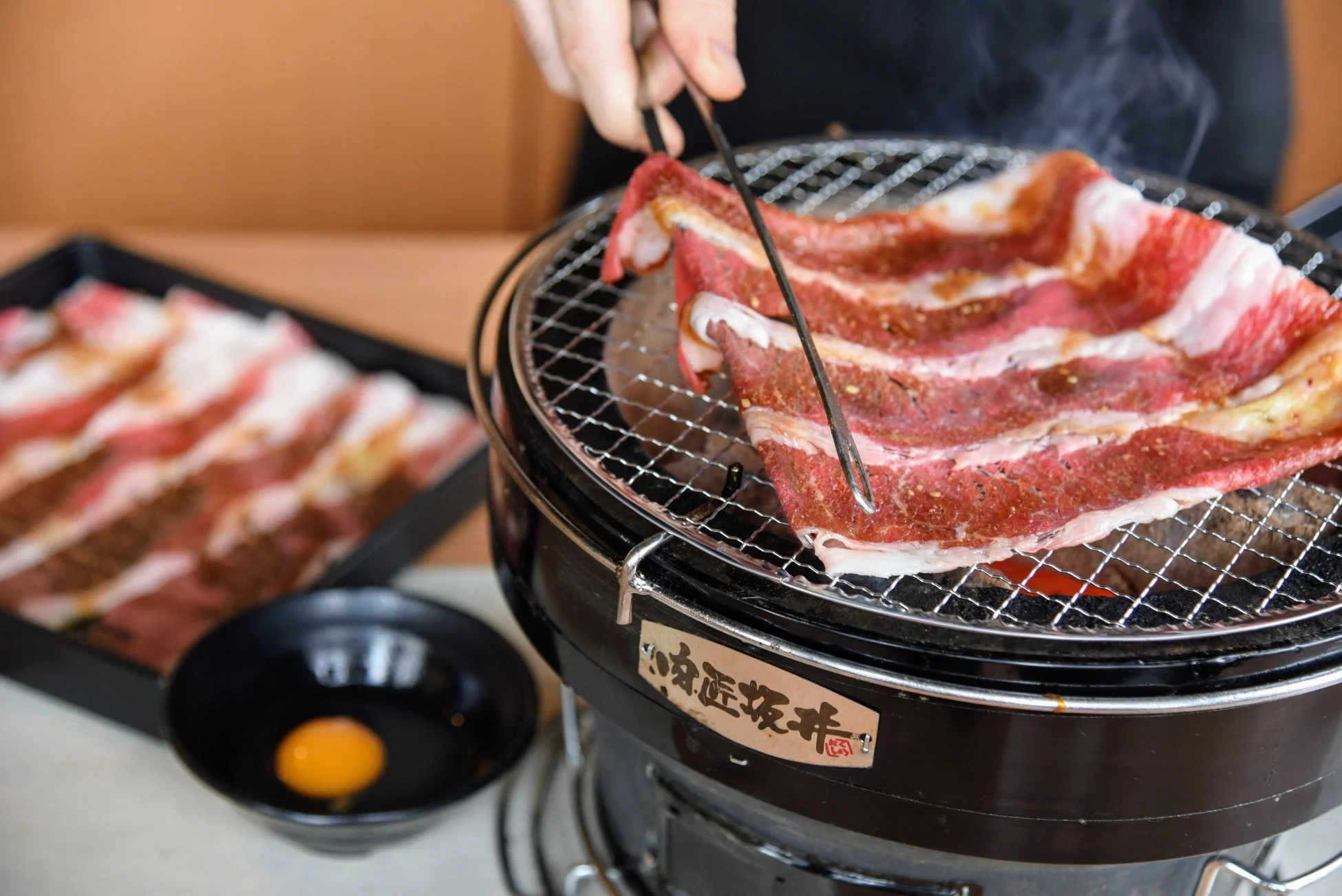焼肉の様子1