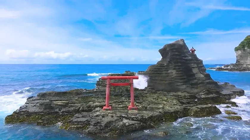 渡島の鳥居