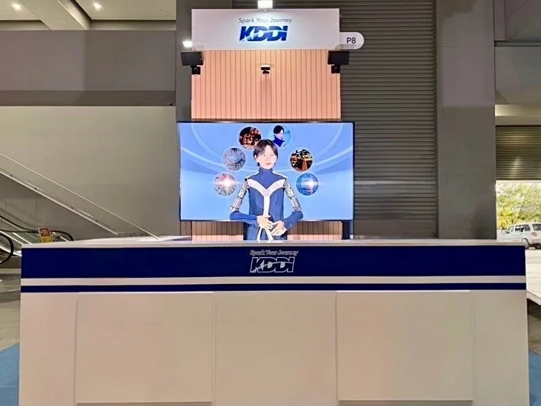 KDDIブースの様子