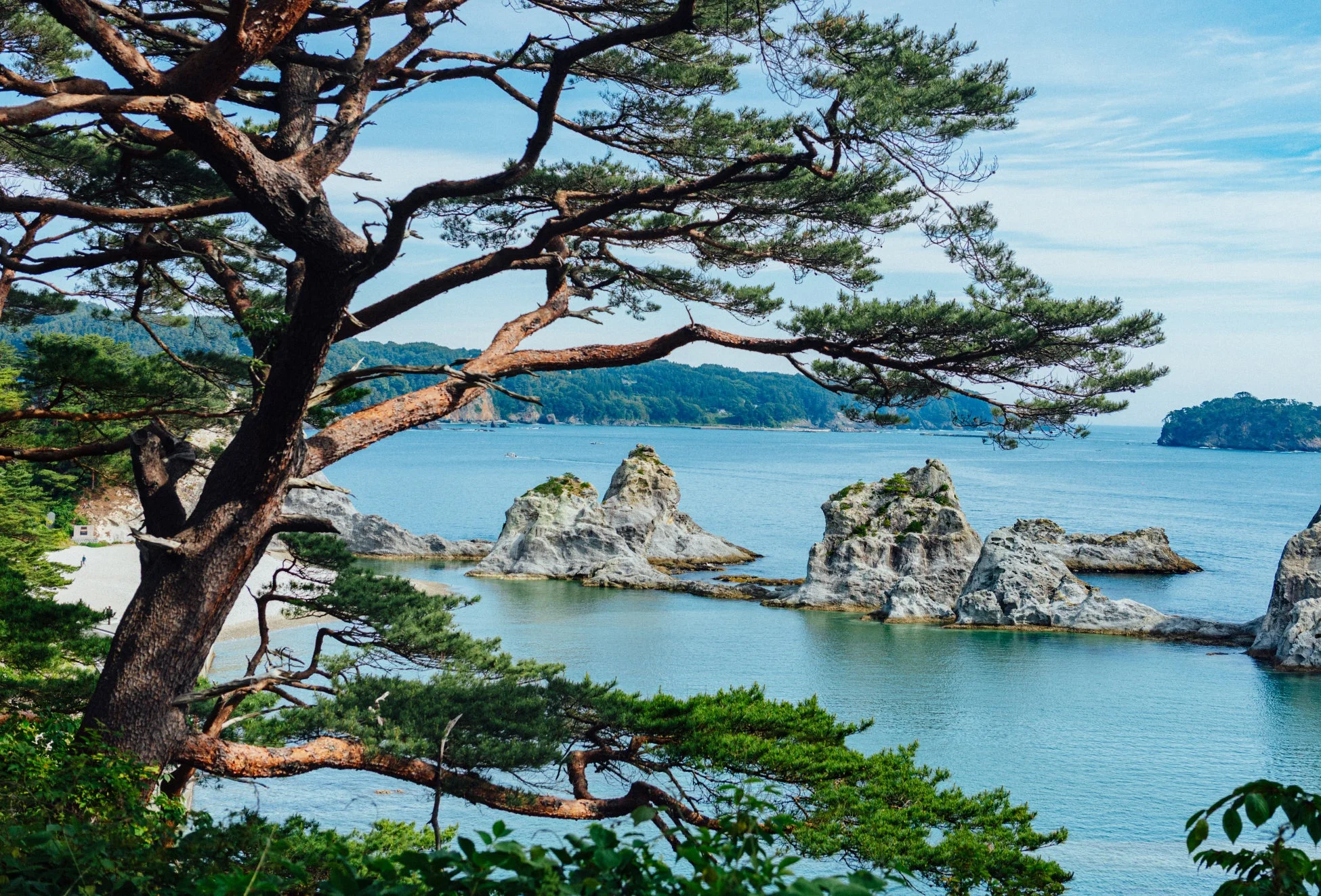 宮古の海岸線