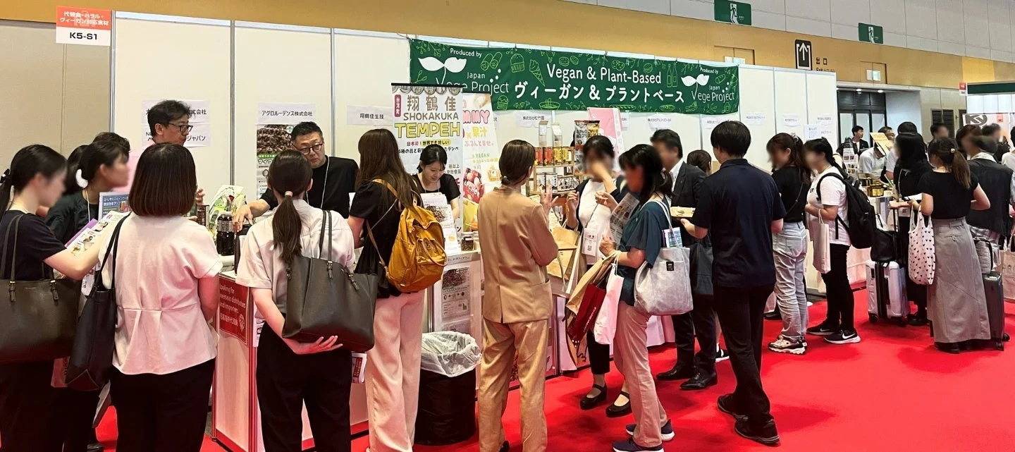 ベジプロジェクトゾーンのブースの様子