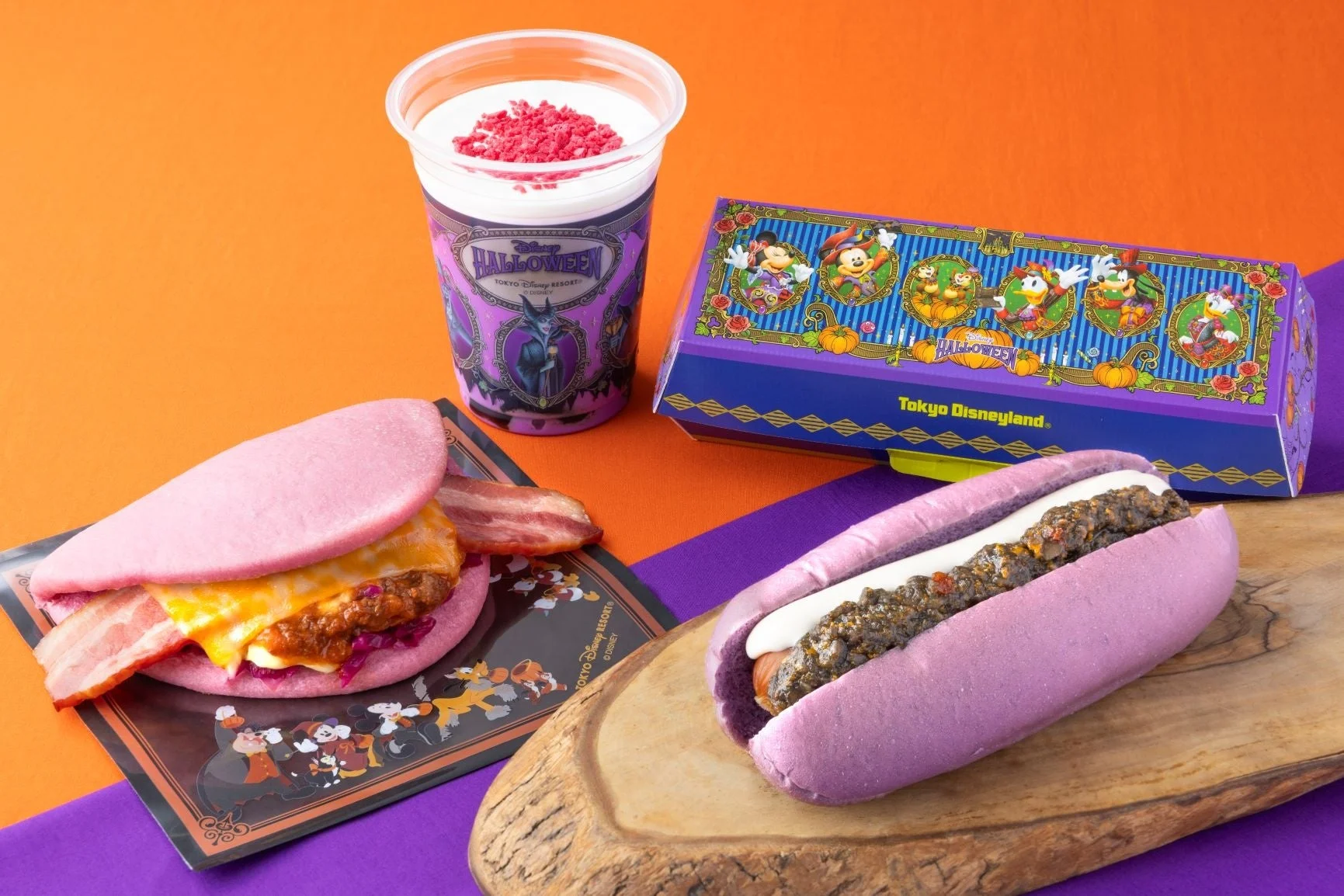 東京ディズニーランドのハロウィーン限定フードメニュー