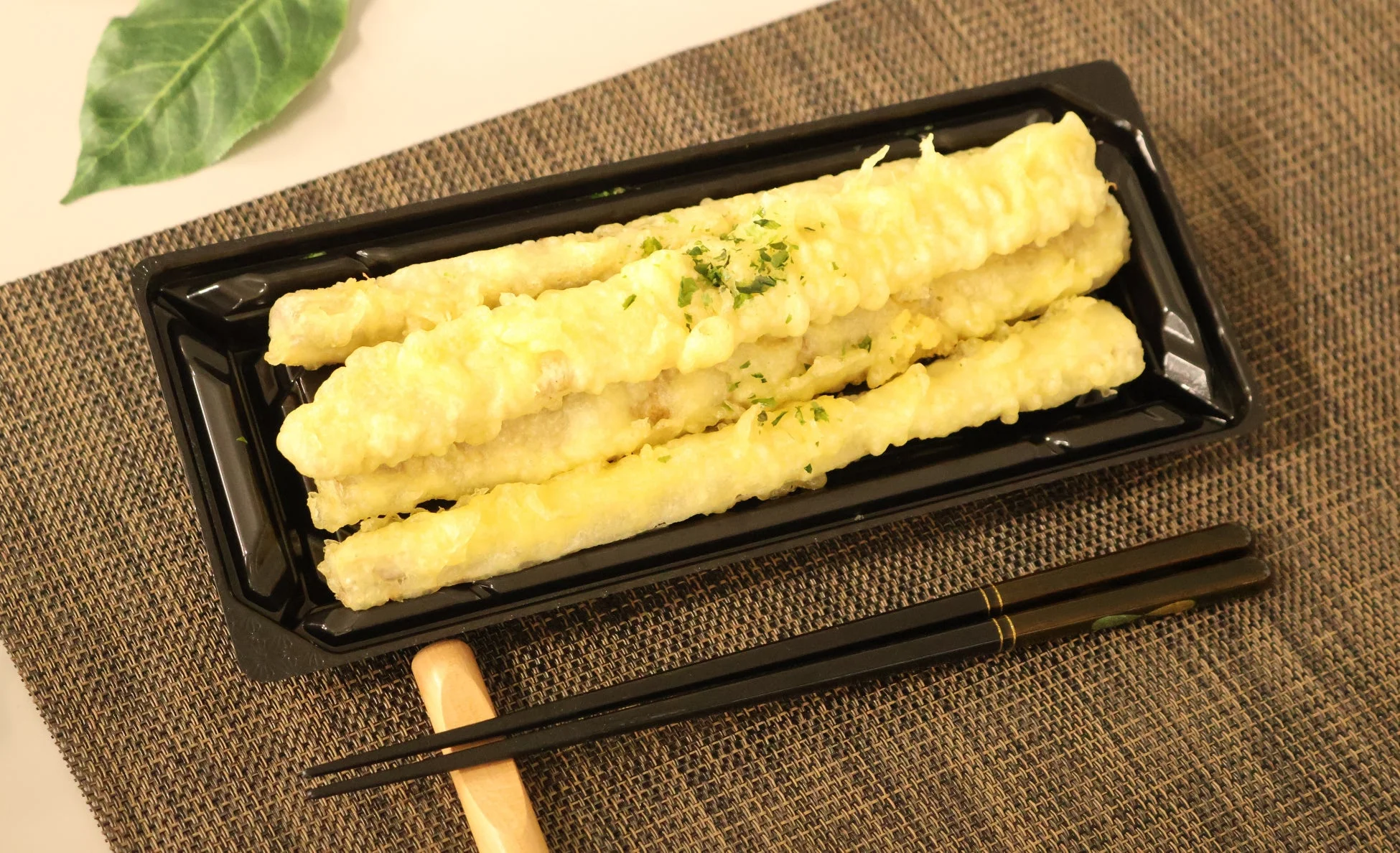 極太!青森県産ごぼうの天ぷら